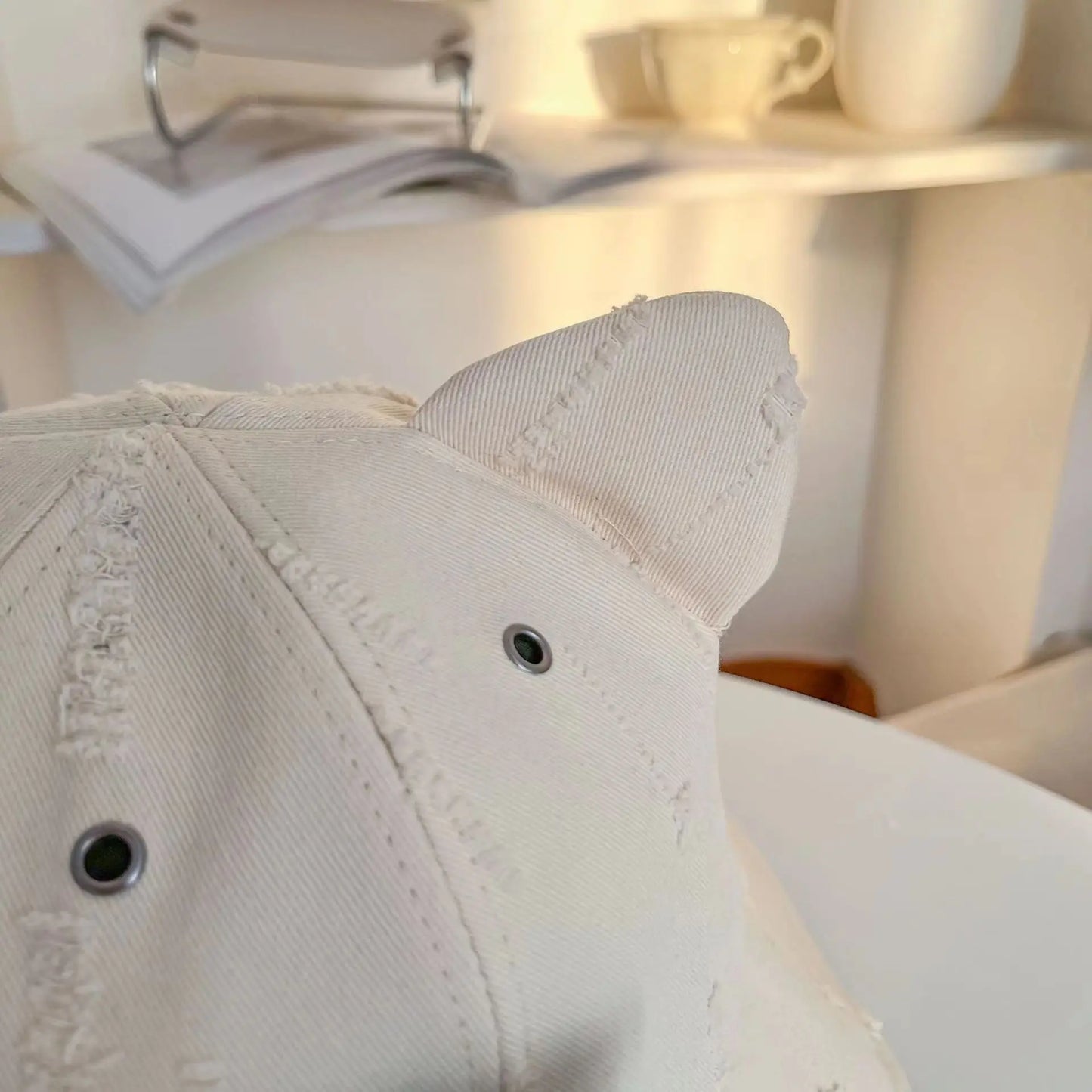 Cartoon Bucket Hat With Glasses